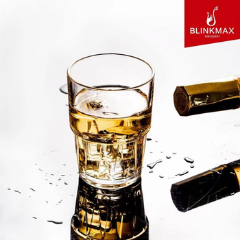 Lizun pahar din sticlă pentru uz casnic, rezistent la temperaturi înalte, 301–400 ml, pentru ceai, apă, suc, bere și whisky
