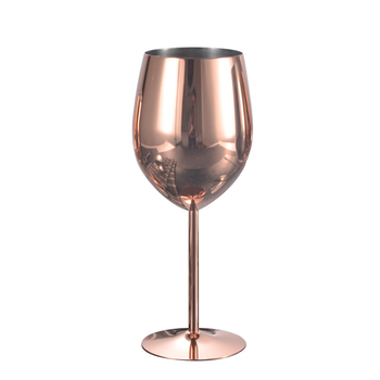 Pahar de vin roșu din oțel inoxidabil 304, pahar metalic cu capacitate mare, rezistent la căderi, design modern și simplu