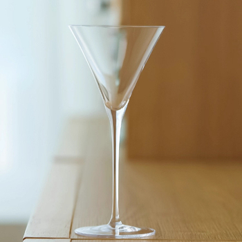 Pahar Martini din cristal fără plumb, în formă de corn, stil japonez de cocktail