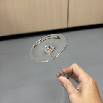 Pahar Martini din cristal fără plumb, în formă de corn, stil japonez de cocktail
