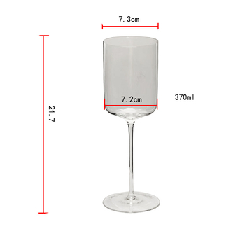Pahar de vin roșu din cristal fără plumb, pereți subțiri, pahar înalt pentru uz casnic, design elegant, de înaltă calitate
