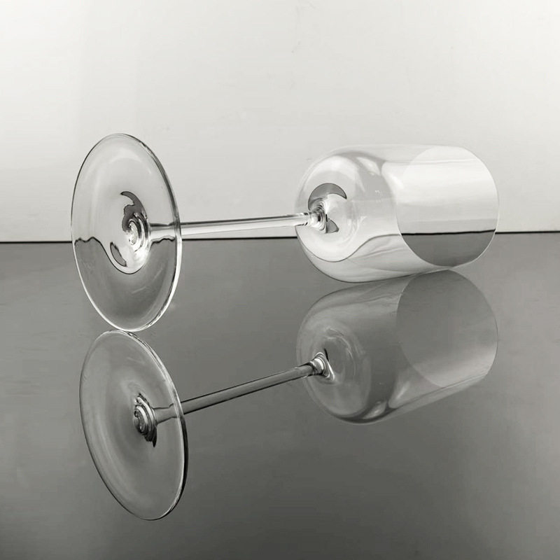 Pahar de vin roșu din cristal fără plumb, pereți subțiri, pahar înalt pentru uz casnic, design elegant, de înaltă calitate