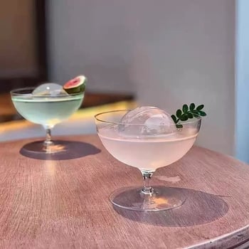 Kimura pahar de cocktail din cristal ultra-subțire, cu picior mic, stil clasic, pahar creativ pentru vin 201–300 ml