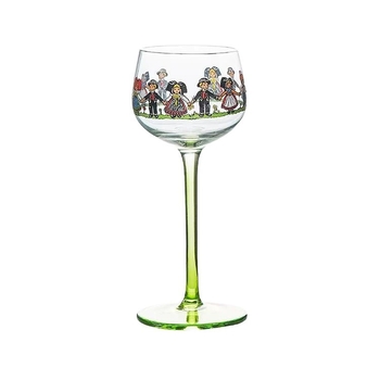 Pahar mic din Alsacia, pahar înalt pentru vin, pahar creativ pentru șampanie și cocktail, pahar drăguț de Crăciun pentru femei