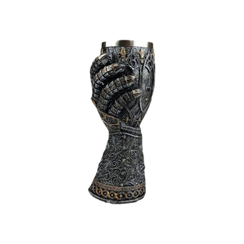 Goblet medieval european knight, pahar de vin cu mâner personalizabil, stil retro, 201–300 ml