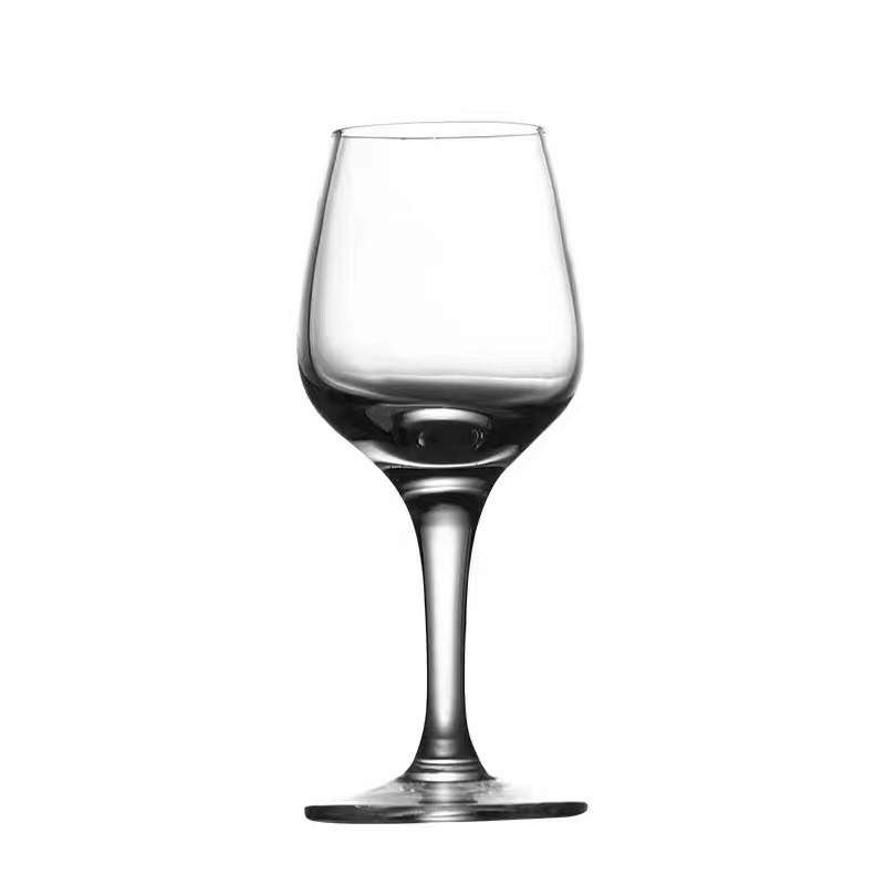 Pahar de degustare din sticlă, 50 ml, pentru vin și băuturi spirtoase, design minimalist cu scară de măsurare