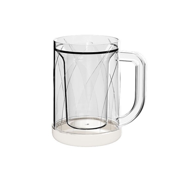 Cană de bere cu pereți dubli, 800 ml – cană premium pentru băuturi reci