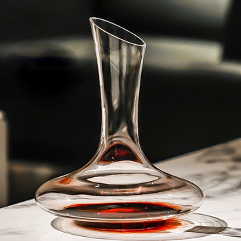 Decantor din sticlă fără plumb, decantor rapid pentru vin roșu, pentru uz casnic