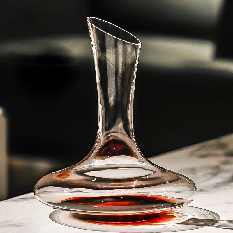 Decantor din sticlă fără plumb, decantor rapid pentru vin roșu, pentru uz casnic