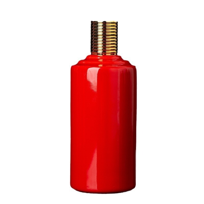 Sticlă ceramică pentru vin, în formă de lut, model 2025 nou, set de 0,5 kg cu etichete, gravură personalizabilă, sticlă de vin cu douăsprezece semne zodiacale
