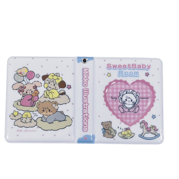 Album foto PVC cu design animat, iepuraș drăguț și ursuleț, pentru fotografii Polaroid, 3 inch