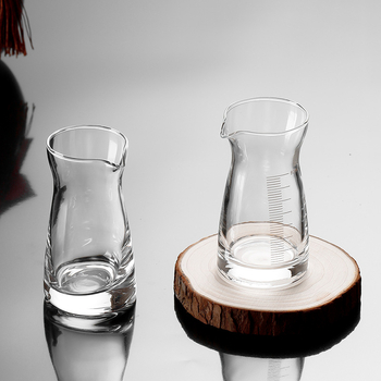 Set de pahare din sticlă pentru lichior și pahare mici de vin cu dozator, utilizare comercială