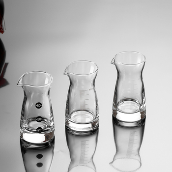 Set de pahare din sticlă pentru lichior și pahare mici de vin cu dozator, utilizare comercială