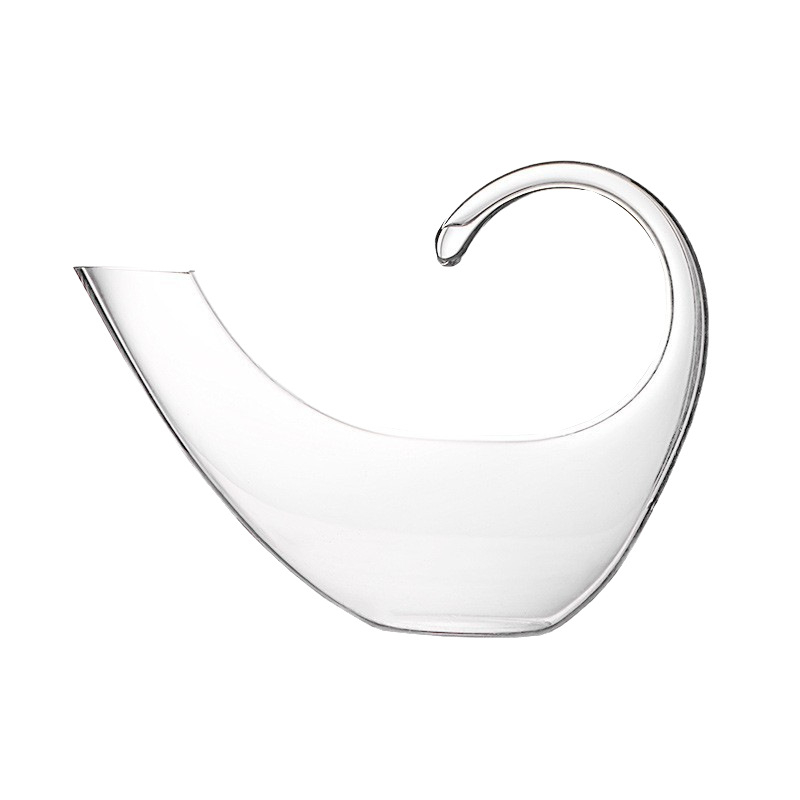 Decantor pentru vin roșu din sticlă de cristal, design Scorpion, stil modern, capacitate 1000 ml