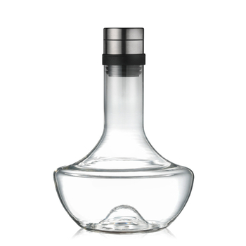Decantator din sticlă suflată manual, 1000 ml, sticlă borosilicat, stil simplu
