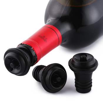 Set dopuri de vin din oțel inoxidabil cu pompă – conservator vacuum pentru vin roșu