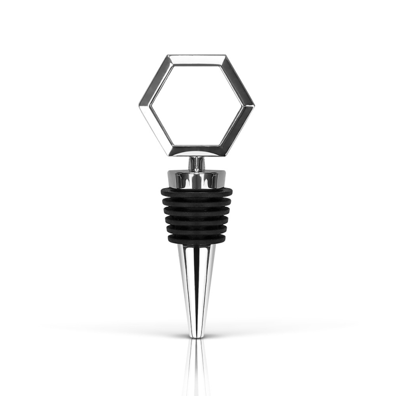 Dop hexagonal pentru vin, neimprimat, pentru transfer termic