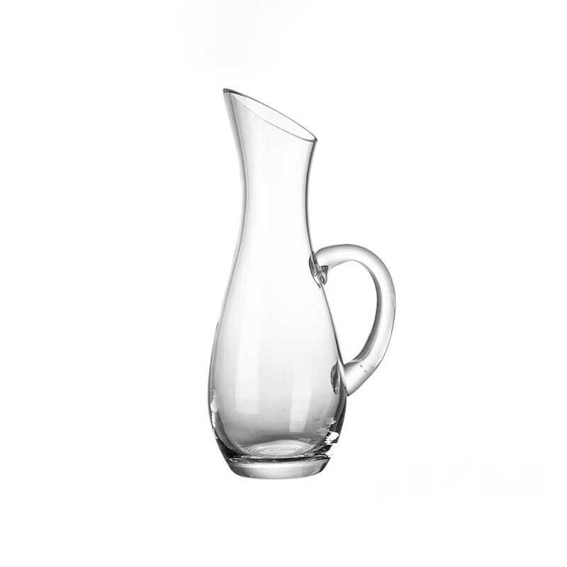 Decantor din sticlă cristal pentru uz casnic, dispenser de vin, înaltă calitate, stil modern minimalist, capacitate 1000 ml+