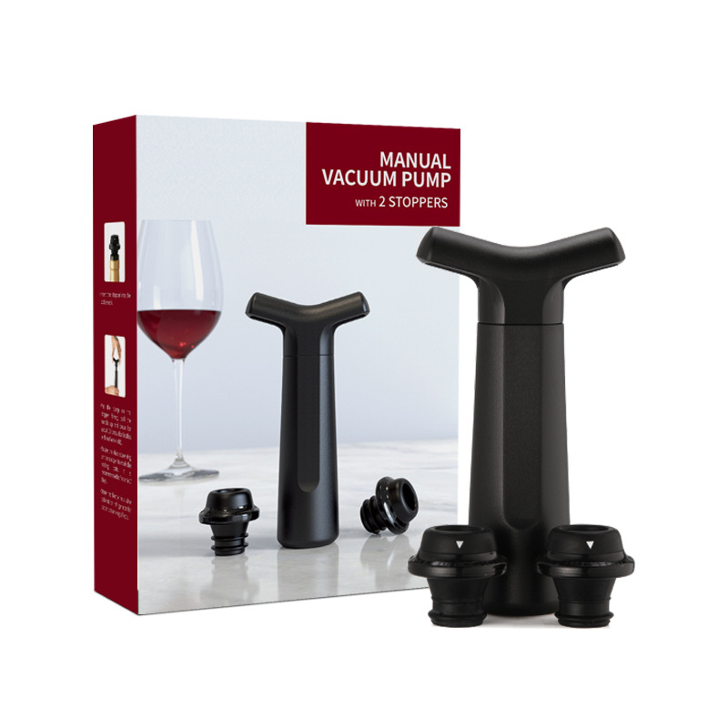 Set de 4 dopuri de vin din silicon cu vid pentru păstrarea prospețimii – accesorii pentru barul de acasă