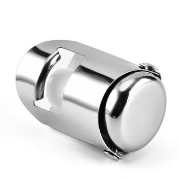Dop pentru șampanie din oțel inoxidabil 430 - dop vacuum pentru vin, dop de conservare, set de accesorii pentru vin în pungă PP, gadget de bucătărie