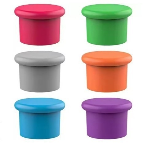 Stopper din silicon alimentar pentru sticle de vin, capac etanș