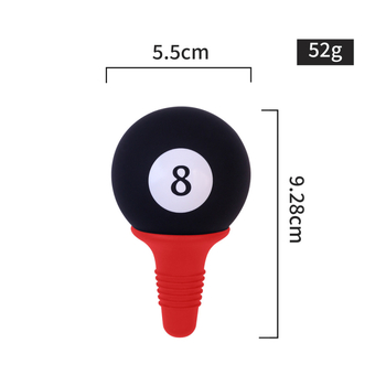 Stopper creativ din silicon pentru sticla de vin, sigilare etanșă împotriva scurgerilor pentru băuturi (bere, vin), silicon alimentar.