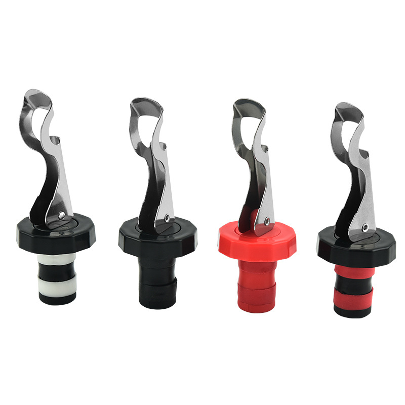 Stopper din oțel inoxidabil pentru sticla de vin, etanșare snap-on – design modern și simplu