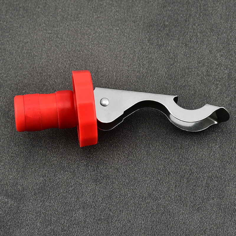 Stopper din oțel inoxidabil pentru sticla de vin, etanșare snap-on – design modern și simplu
