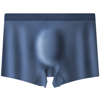 Muške bokserice plus veličine, Ice Silk, 7A antibakterijska prepona, dizajn svemirske kapsule