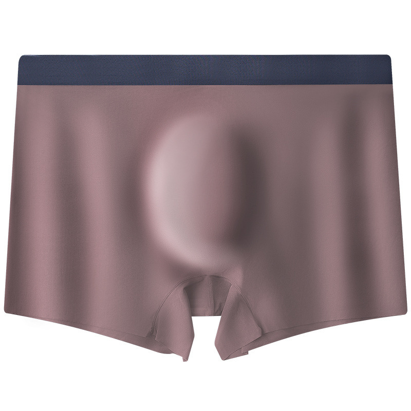 Muške bokserice plus veličine, Ice Silk, 7A antibakterijska prepona, dizajn svemirske kapsule