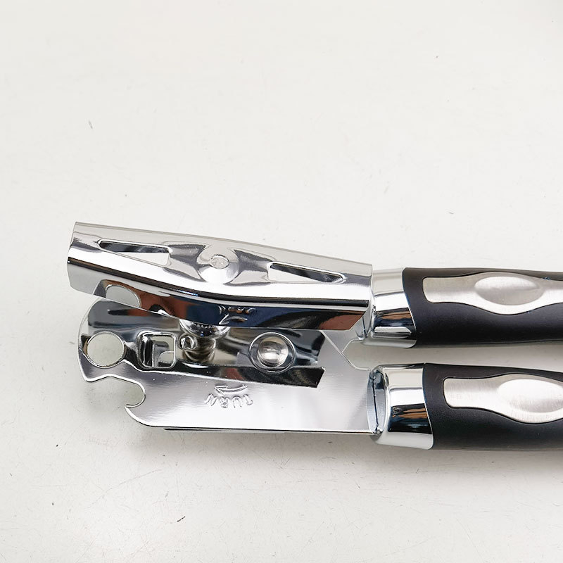 Deschizător de conserve din oțel inoxidabil – multifuncțional, deschizător manual de sticle – ustensilă de bucătărie