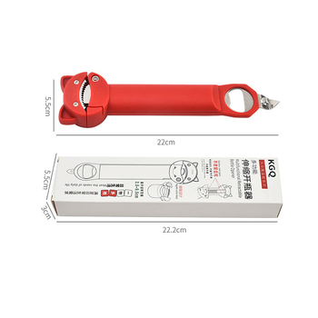 Deschizător de sticle retractabil, multifuncțional, cu design elegant, deschizător de bere și îndepărtare a dopurilor