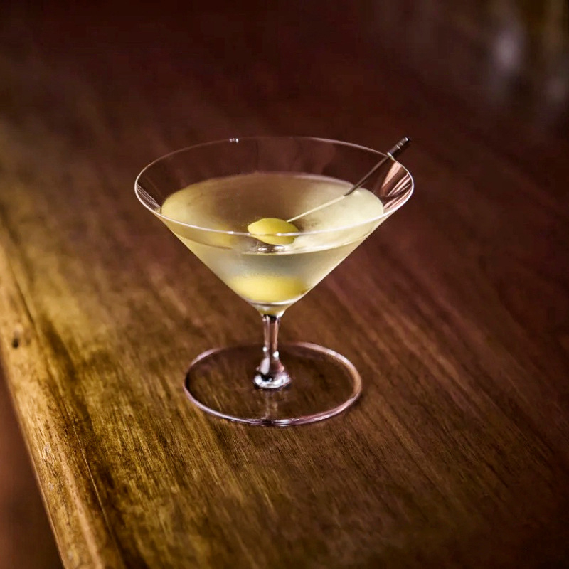 Kimura în stil japonez: pahar de cocktail cu picior scurt, formă triunghiulară, ultra-subțire, 101–200 ml, cristal.