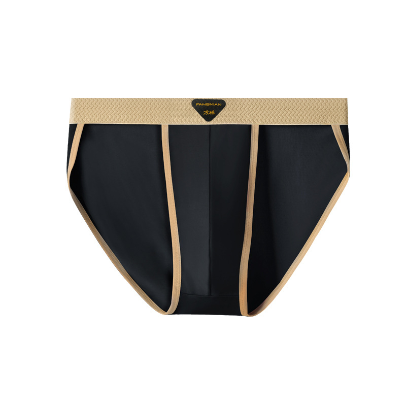 Muške gaćice od pamuka, antibakterijske, prozračna, srednji porast, visok razrez, sportski stil