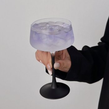 Gobelet Kimura în stil japonez cu turn de cristal – pentru cocktailuri, pahar de martini și pahar de vin cu fructe