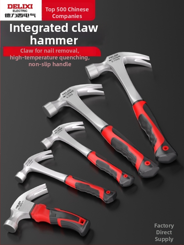 Ciocan cu gheare pentru tâmplărie, ciocan manual pentru cuie, ciocan de uz casnic
