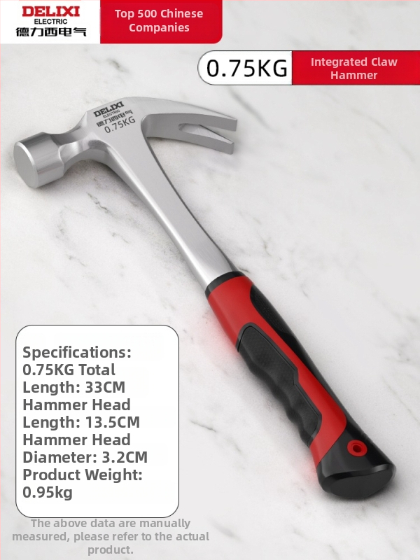 Ciocan cu gheare pentru tâmplărie, ciocan manual pentru cuie, ciocan de uz casnic