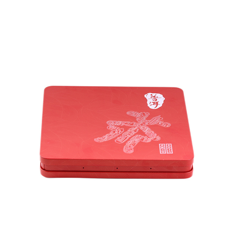Set cadou personalizat pentru ceai, cutie metalică pentru ceai Pu'er și cutie colorată pentru plăcile de ceai