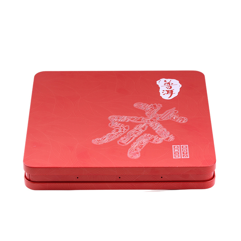 Set cadou personalizat pentru ceai, cutie metalică pentru ceai Pu'er și cutie colorată pentru plăcile de ceai
