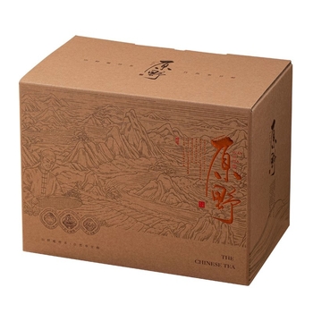 Cutie cadou cu ceai de frunze Shoumei, Gongmei, White Peony, Pu'er Raw Tea și White Tea – ambalaj 500 g