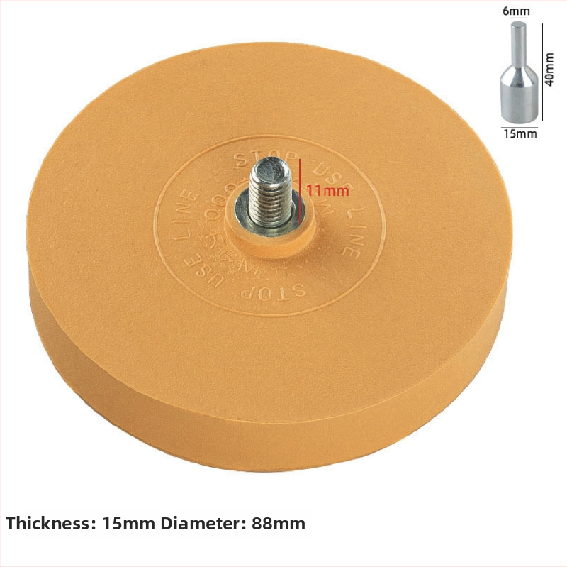 Disc pneumatic pentru îndepărtarea adezivului cu cap de șlefuire de 4 inch