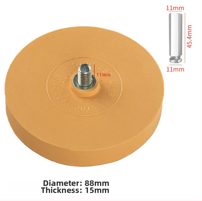 Disc pneumatic pentru îndepărtarea adezivului cu cap de șlefuire de 4 inch
