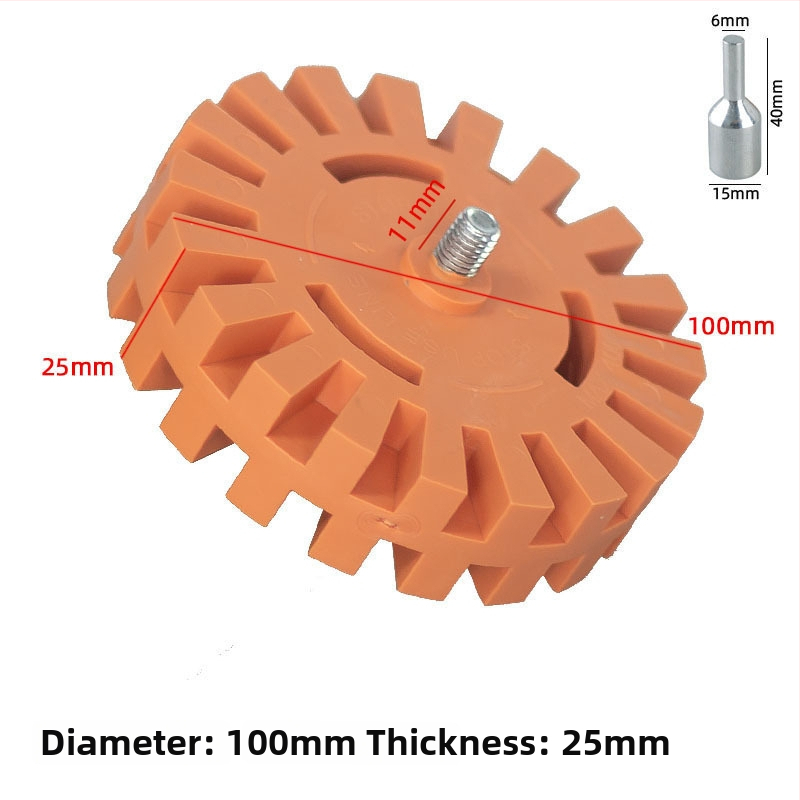 Disc pneumatic pentru îndepărtarea adezivului cu cap de șlefuire de 4 inch