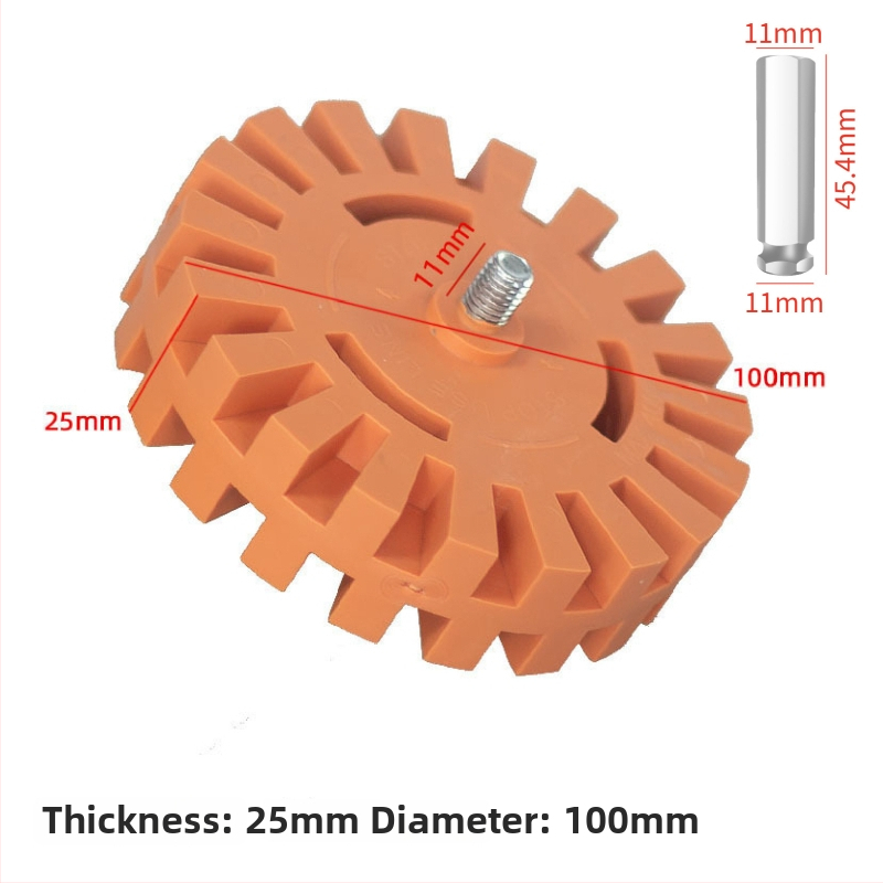 Disc pneumatic pentru îndepărtarea adezivului cu cap de șlefuire de 4 inch