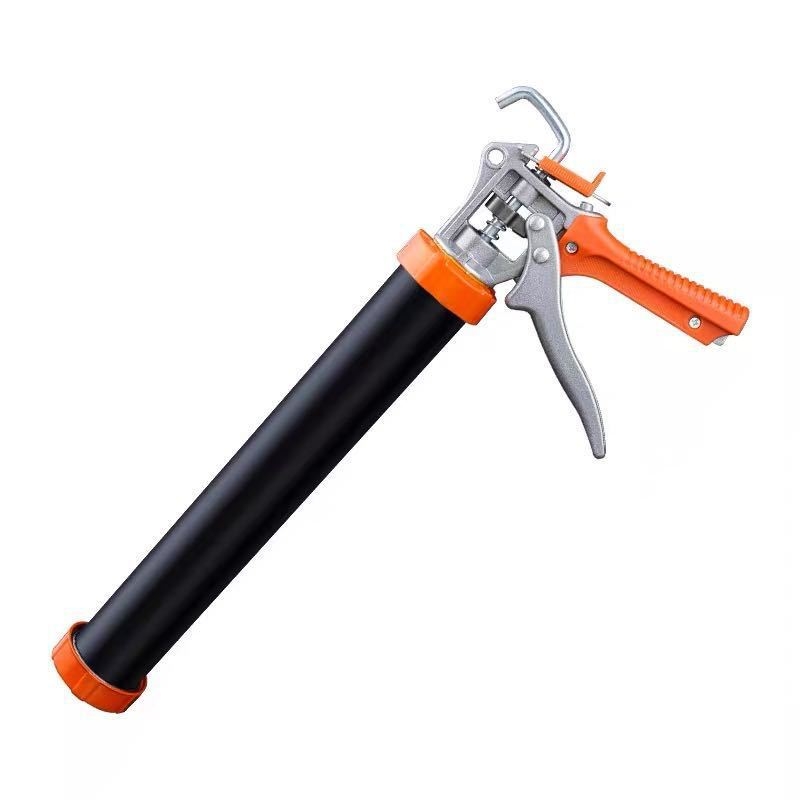 Pistol de lipit 590 ml pentru adezivi structurali, fără picurare, corp metalic