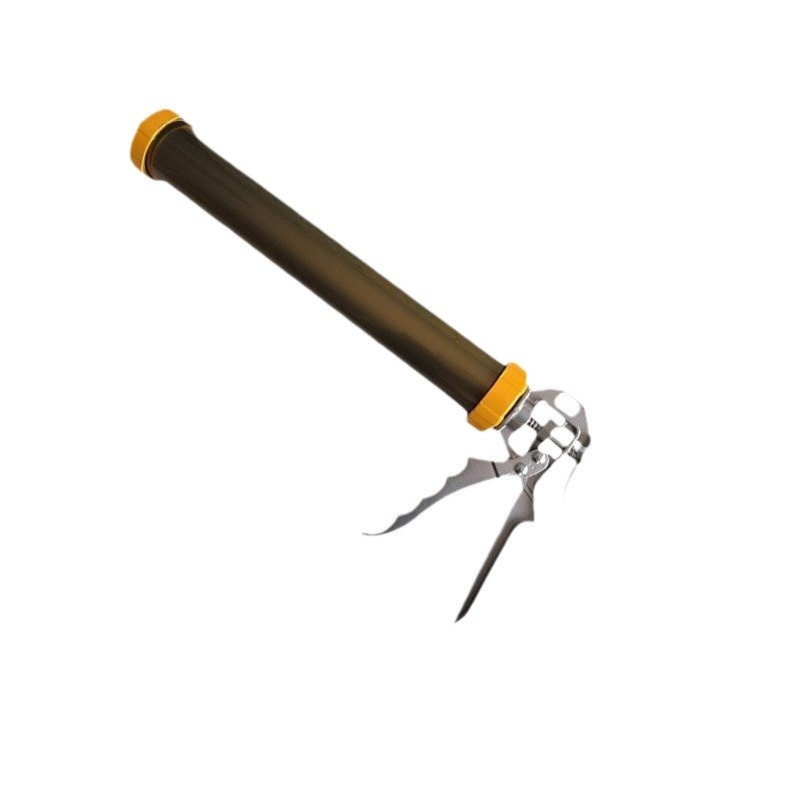 Pistol de lipit 590 ml pentru adezivi structurali, fără picurare, corp metalic