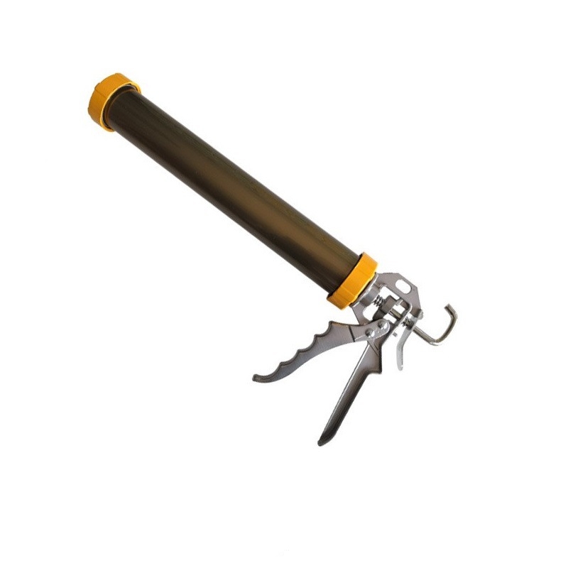 Pistol de lipit 590 ml pentru adezivi structurali, fără picurare, corp metalic