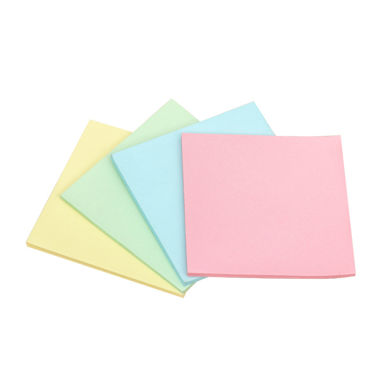 Bloc-notes cu note adezive drăguțe, 25 pagini, copertă din carton alb de 300 g