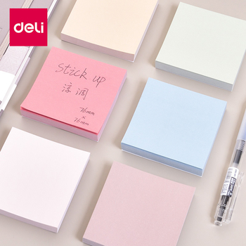 Deli 21553 Bloc de note lipicioase — carnet creativ pentru elevi