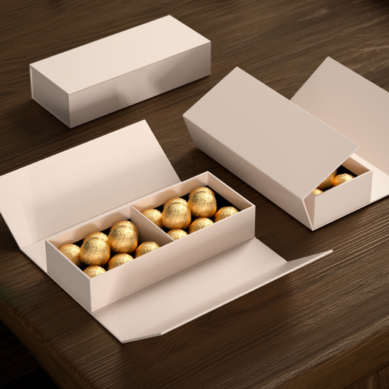 Cutie cadou portabilă goală pentru ceai: set degustare cu ceai alb, Pu'er, Dragon Pearl, Gold Coin Tea și fursecuri de ceai